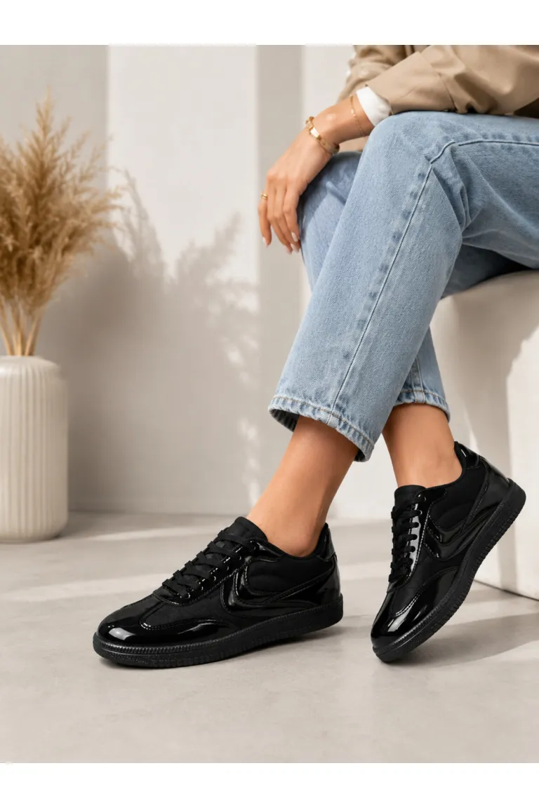 Siyah Rugan Sneaker